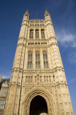 London - tower of parliament clipart