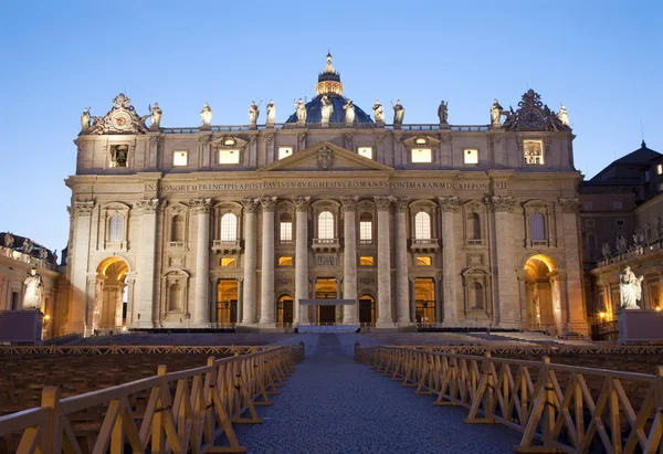 Roma - Basílica de São Pedro — Fotografia de Stock