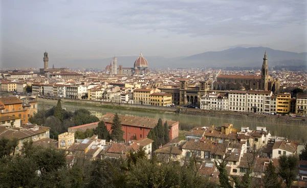 Florence - outlook from Piazza Michelagelo — Stock Photo, Image