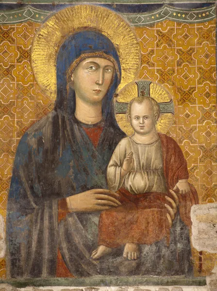 Rome - The Most Holy Mother of God — Stock Photo, Image