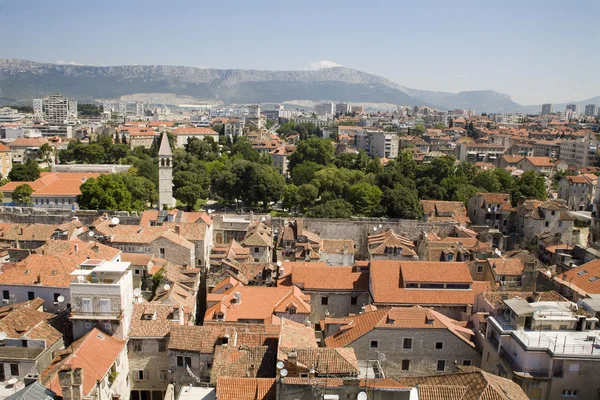 stock image Split - outlook from cathedral tower