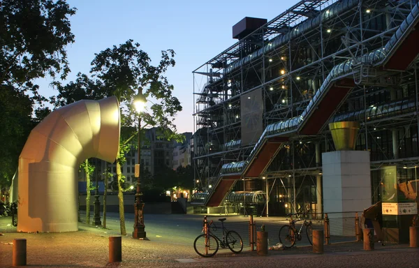 Parigi - Centro Pompidou al mattino — Foto Stock
