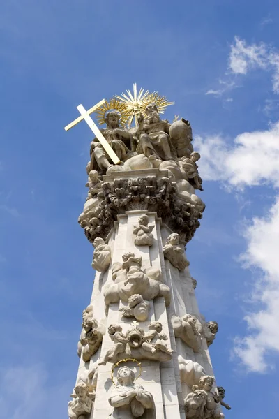 Dreifaltigkeit barocke Säule in Budapest — Stockfoto