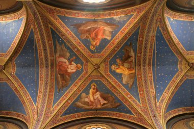 Roma - misyonerleri - fresco santa maria sopra çatıdan minerva Kilisesi