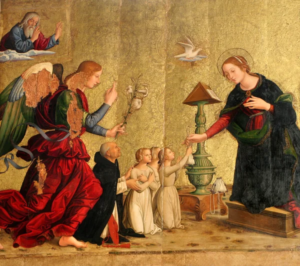 Annuntiation verf van rome - santa maria di tempo — Stockfoto