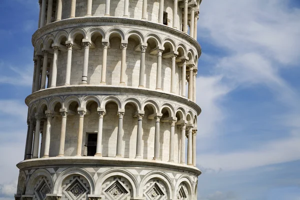Pisa - Hanging tower facade — Stock Photo, Image