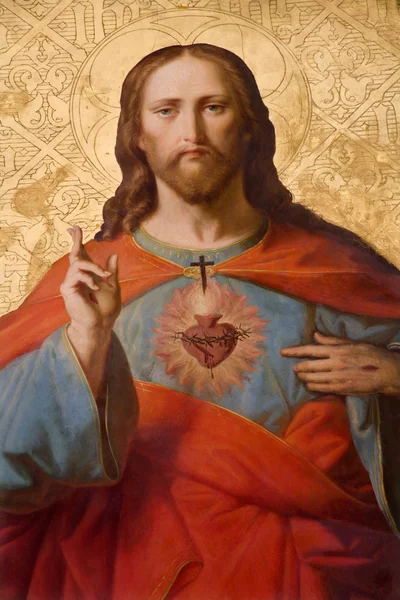 Srdce Ježíše Krista — Stock fotografie