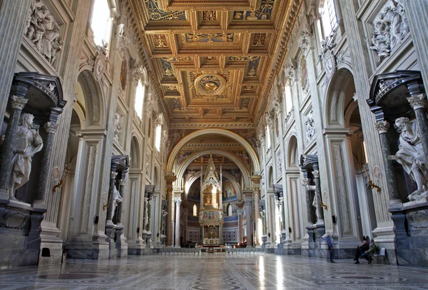 Roma - Basílica de Latrão Basílica de São João — Fotografia de Stock