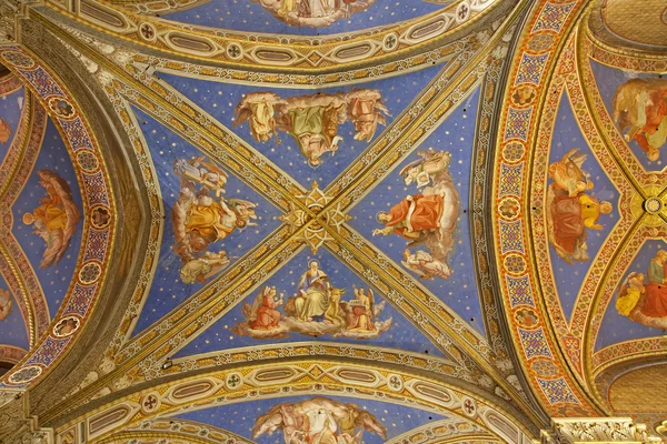 Рим - крыша церкви Санта Мария Сопра Минерва — стоковое фото