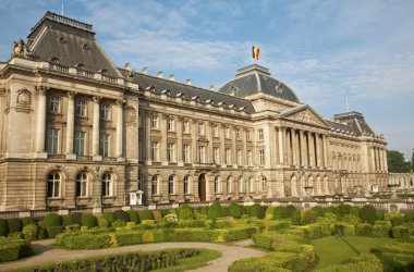 Brussels - The Royal Palace, Belgium. clipart