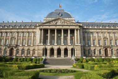 Brussels - The Royal Palace, Belgium. clipart