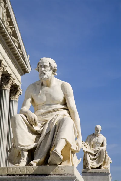 Статуя Тукидида для парламента в Вене — стоковое фото
