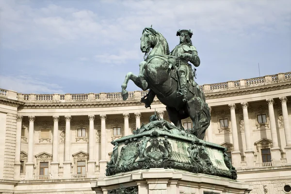 Wenen - keizer Frans Jozef i - landmark — Stockfoto
