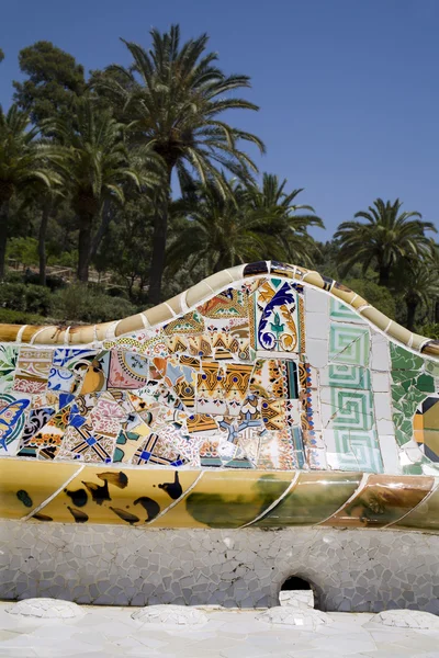 Barcelona - Guell park from Gaudi — Stock Photo, Image