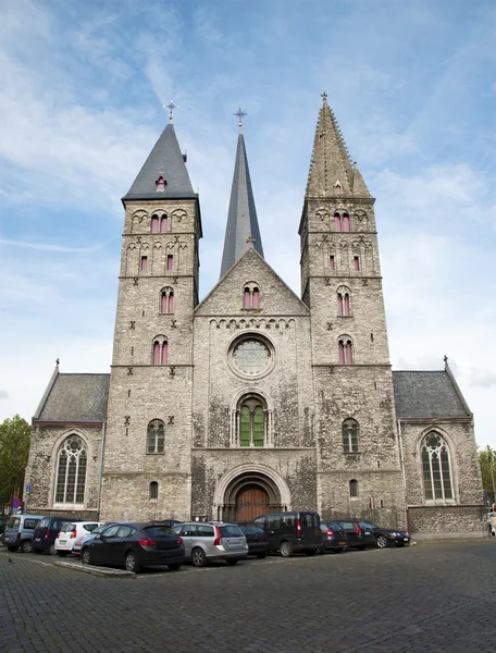 Brussels - west facade of st. Jacob church — Stock Photo, Image
