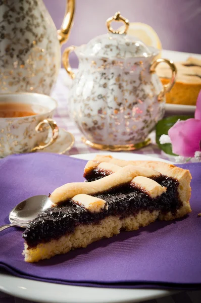 tart böğürtlen reçeli