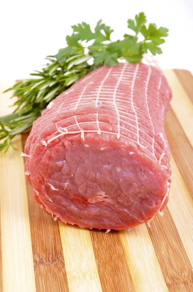 Fatia de carne magra — Fotografia de Stock