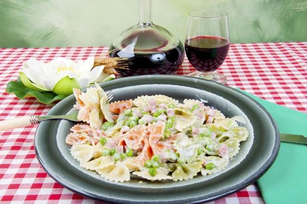 stock image Butterflies tricolor with peas and ham