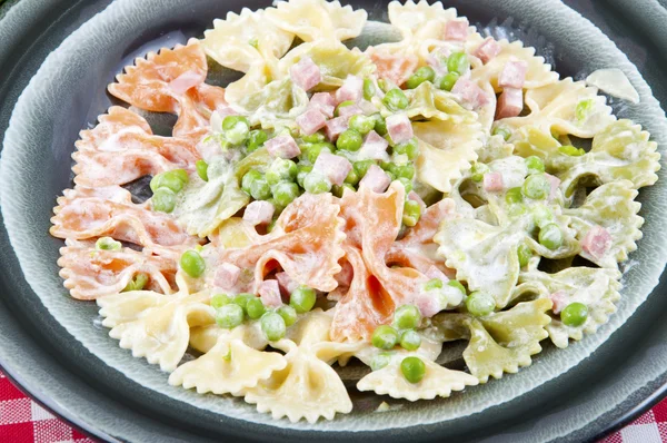 stock image Butterflies tricolor with peas and ham