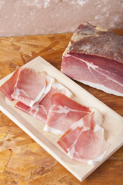 Varkensvlees cured ham — Stockfoto