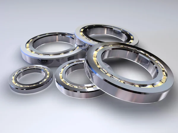 stock image Steel Ball Bearings