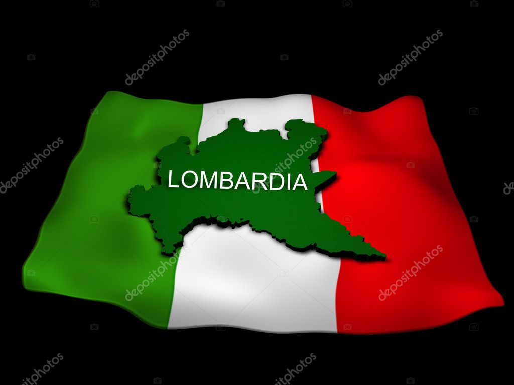 Regione Lombardia E La Bandiera Stock Photo Image By C Motorino125 11271507