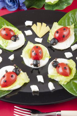 mozzarella uğur böceği