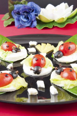 mozzarella uğur böceği