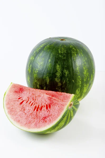 Fatia de melancia fresca — Fotografia de Stock