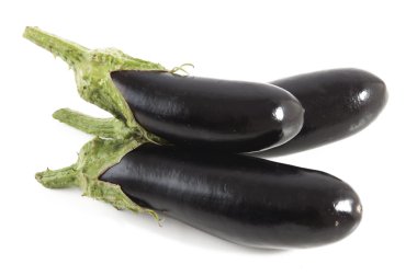 Eggplant and zucchini cherry tomatoes clipart