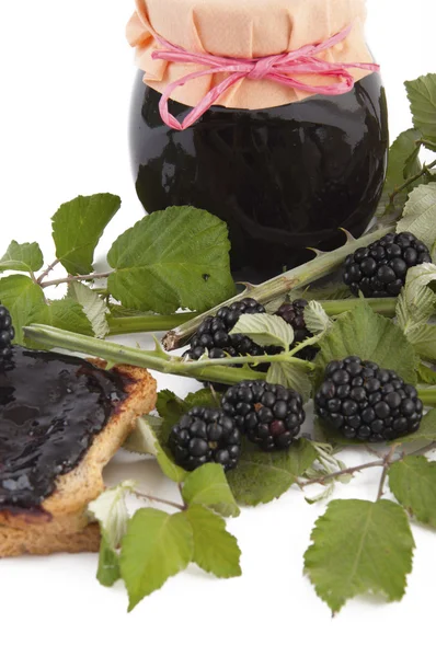 stock image Blackberry jam