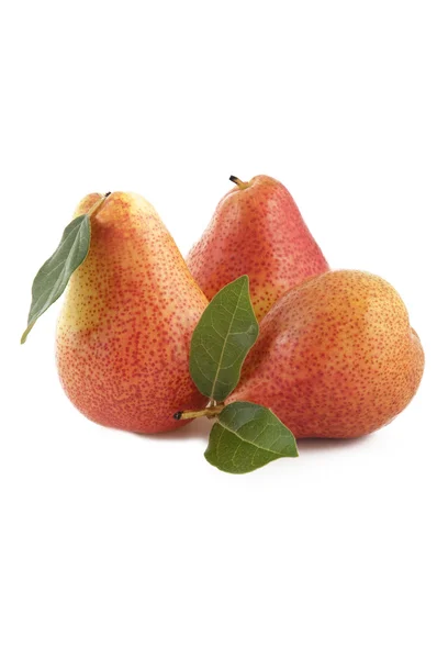 Pear over white — Stock Photo, Image