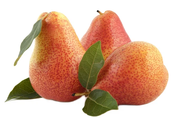 Pear over white — Stock Photo, Image