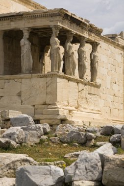 Yunanistan Atina Akropol erechteion Tapınağı