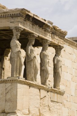 Yunanistan Atina Akropol erechteion Tapınağı