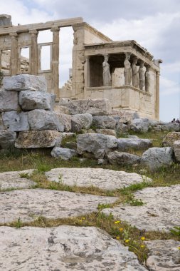 Yunanistan Atina Akropol erechteion Tapınağı