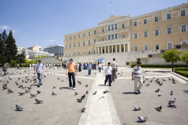 Atina mimari cityscape