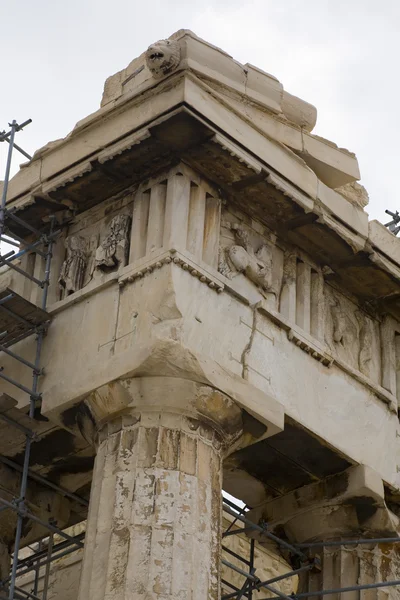 Ateny Akropol Partenonu detal — Zdjęcie stockowe