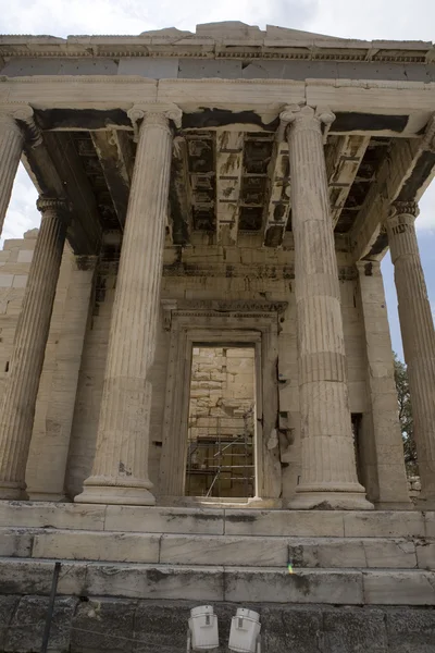 Grécia Atenas Acrópole Templo de Erechteion — Fotografia de Stock