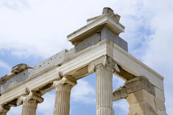 Atenas Acrópole Parthenon detalhe — Fotografia de Stock