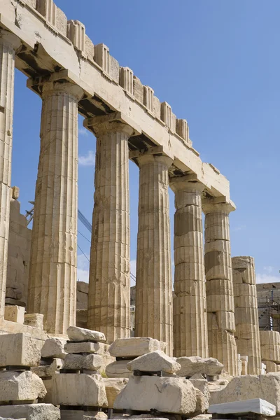 Ateny Akropol Partenonu detal — Zdjęcie stockowe