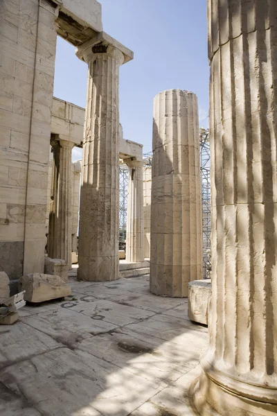 Atenas Acrópole Parthenon detalhe — Fotografia de Stock