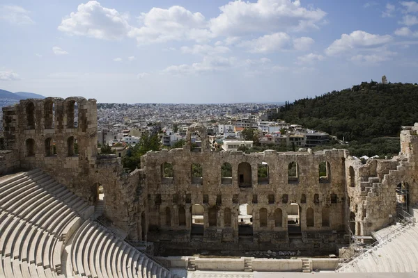 Архітектурні Афіни міський пейзаж — стокове фото