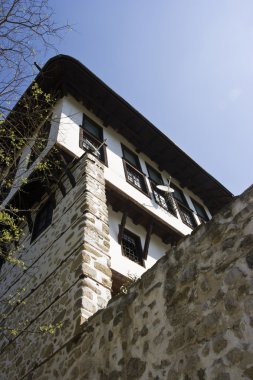 Melnik, geleneksel Bulgar house, Balkanlar'da, Bulgaristan