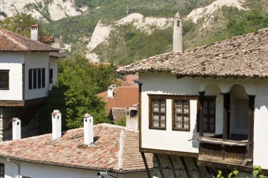 Melnik, geleneksel Bulgar house, Balkanlar'da, Bulgaristan