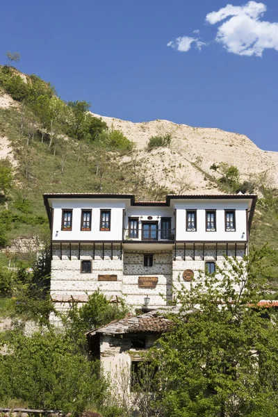 Melnik, Casa tradicional búlgara, Balcãs, Bulgária — Fotografia de Stock