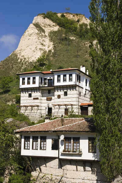 Melnik, παραδοσιακή βουλγαρική σπίτι, Βαλκάνια, Βουλγαρία — Φωτογραφία Αρχείου