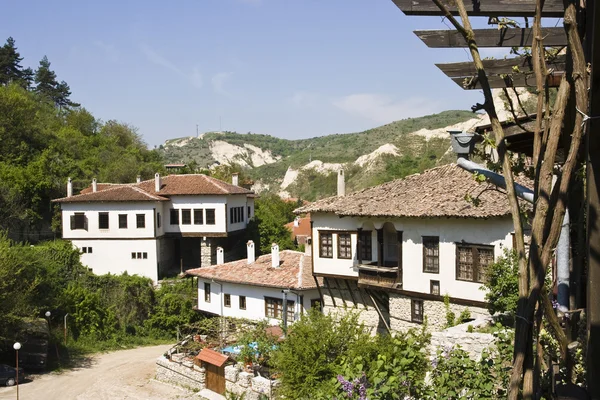 Melnik, Casa tradizionale bulgara, Balcani, Bulgaria — Foto Stock