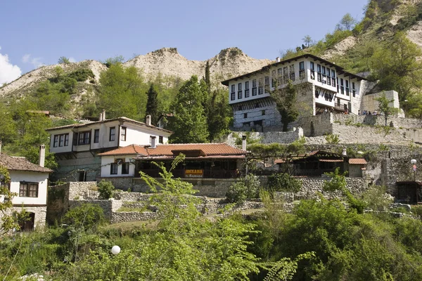Melnik, Casa tradicional búlgara, Balcãs, Bulgária — Fotografia de Stock