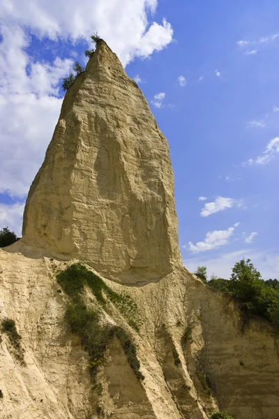 Niezwykłe piaskowca piramidy — Zdjęcie stockowe